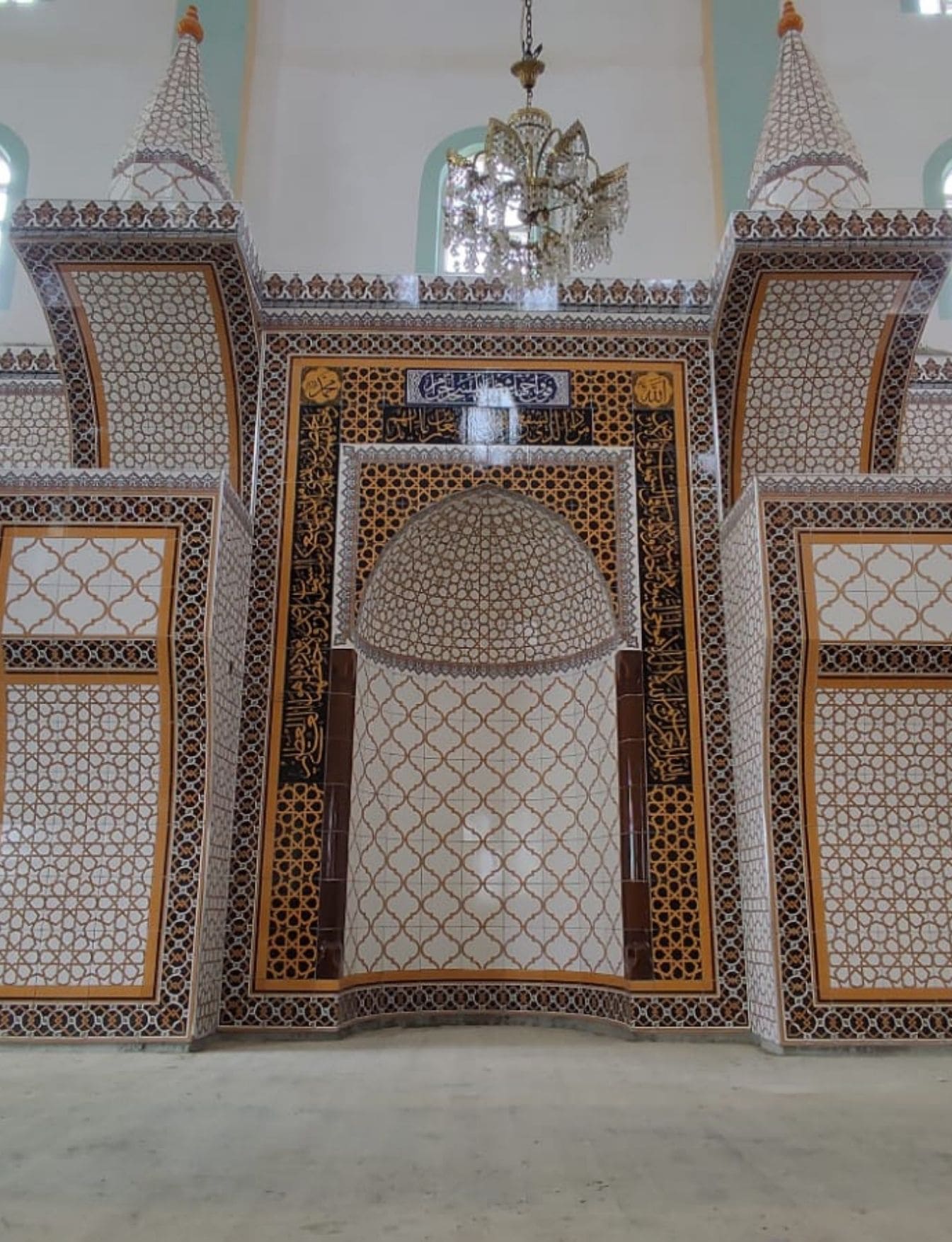 Cami Mihrap Minber Kürsü - 14, Mihrap Minber Kürsü Fiyatları, Kütahya Cami Çinileri