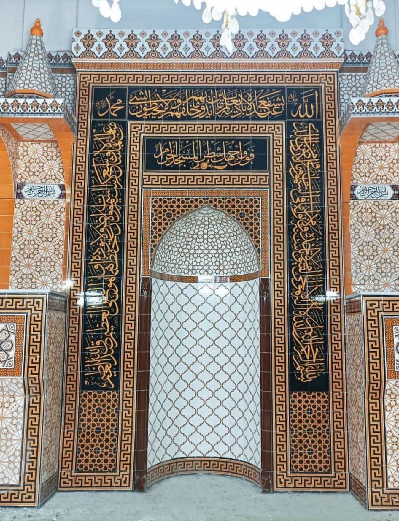 Cami Mihrap Minber Kürsü - 19, Cami Mihrap Minber Kürsü Fiyatları, Kütahya Cami Çinileri