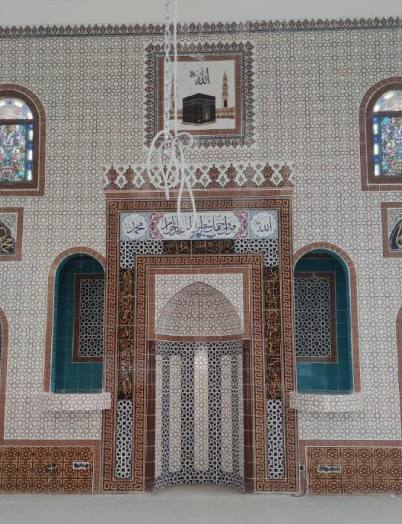 Cami Mihrap Minber Kürsü - 25, Mihrap Minber Üretim, Kütahya Cami Çinileri