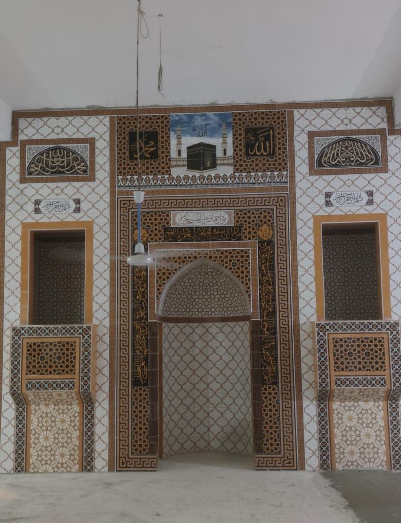 Cami Mihrap Minber Kürsü - 29, Mihrap Minber Çini Fiyatları, Kütahya Cami Çinileri