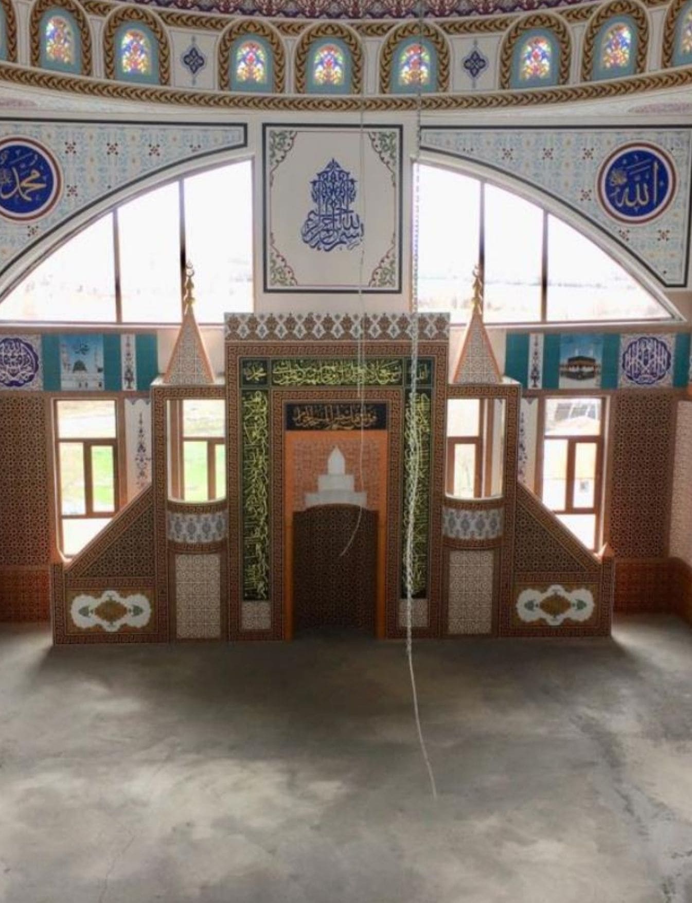 Cami Mihrap Minber Kürsü - 03, Mihrap Minber Fiyatları, Kütahya Cami Çinileri
