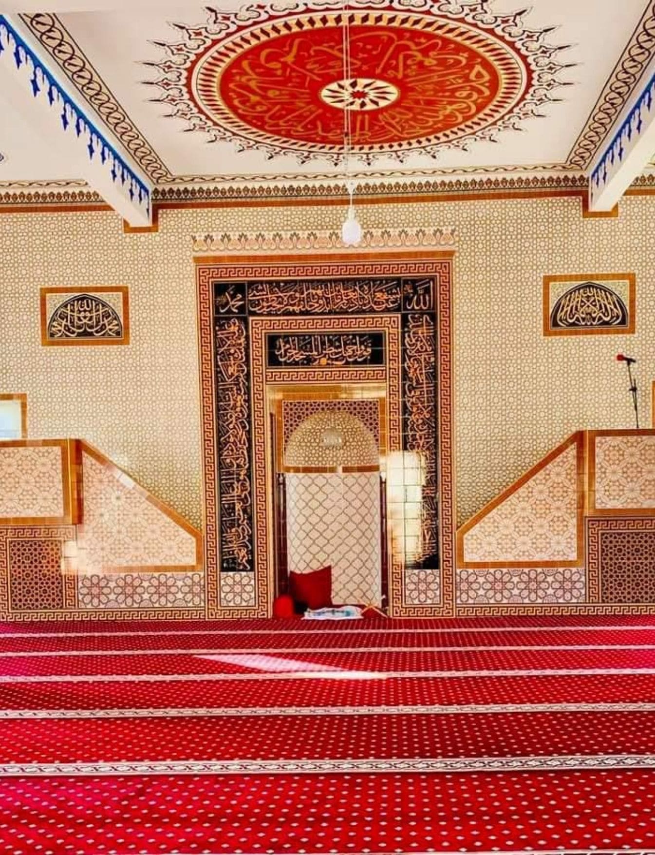 Cami Mihrap Minber Kürsü - 07, Cami Mihrap Minber Modelleri, Kütahya Cami Çinileri