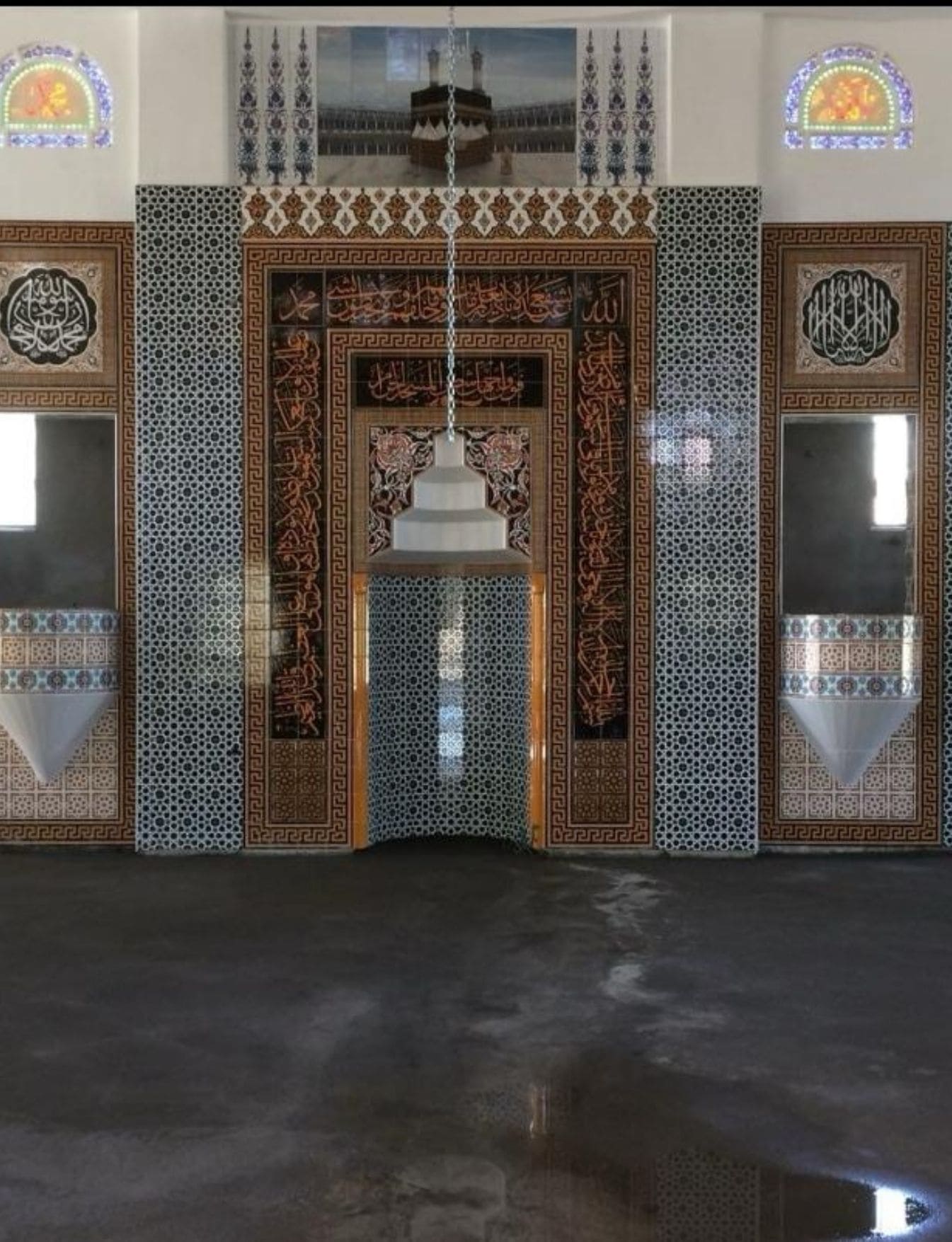 Cami Mihrap Minber Kürsü - 09, Cami Mihrap Minber Modelleri Fiyatları, Kütahya Cami Çinileri