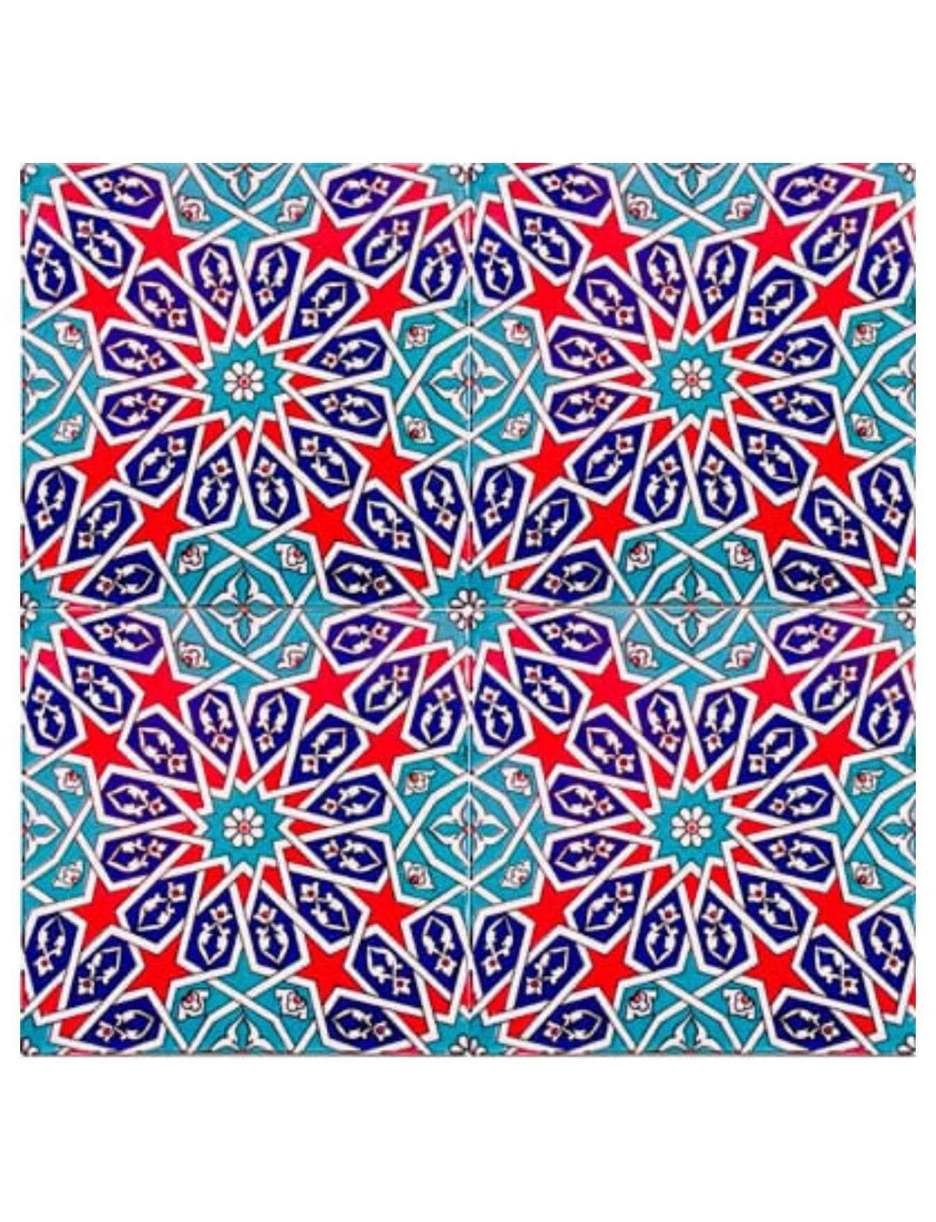 Cami Çinileri 20x20 - 31, Cami Çini İşleri, Kütahya Cami Çinileri