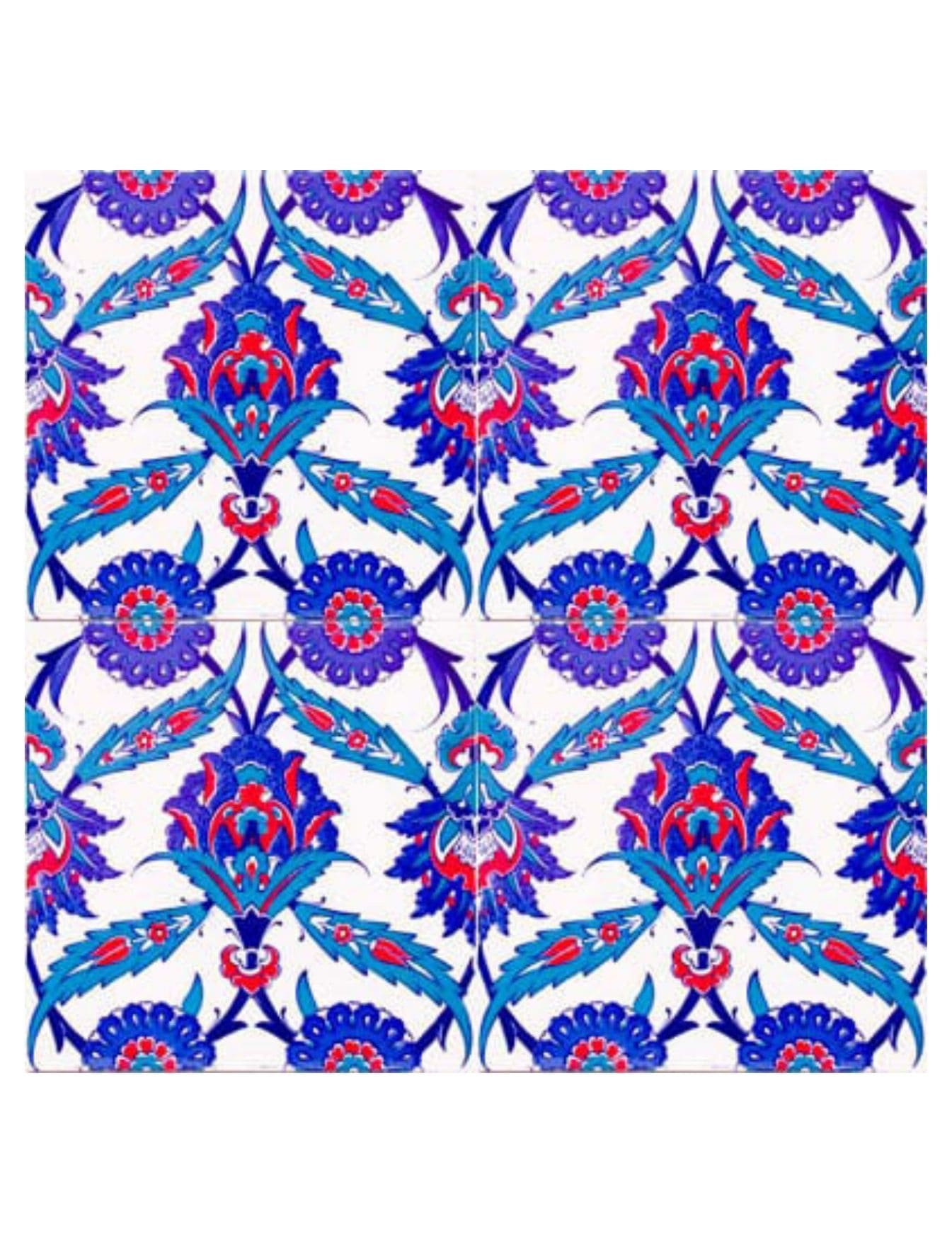 Cami Çinileri 20x20 - 32, Cami Çini Metrekare Fiyatları, Kütahya Cami Çinileri