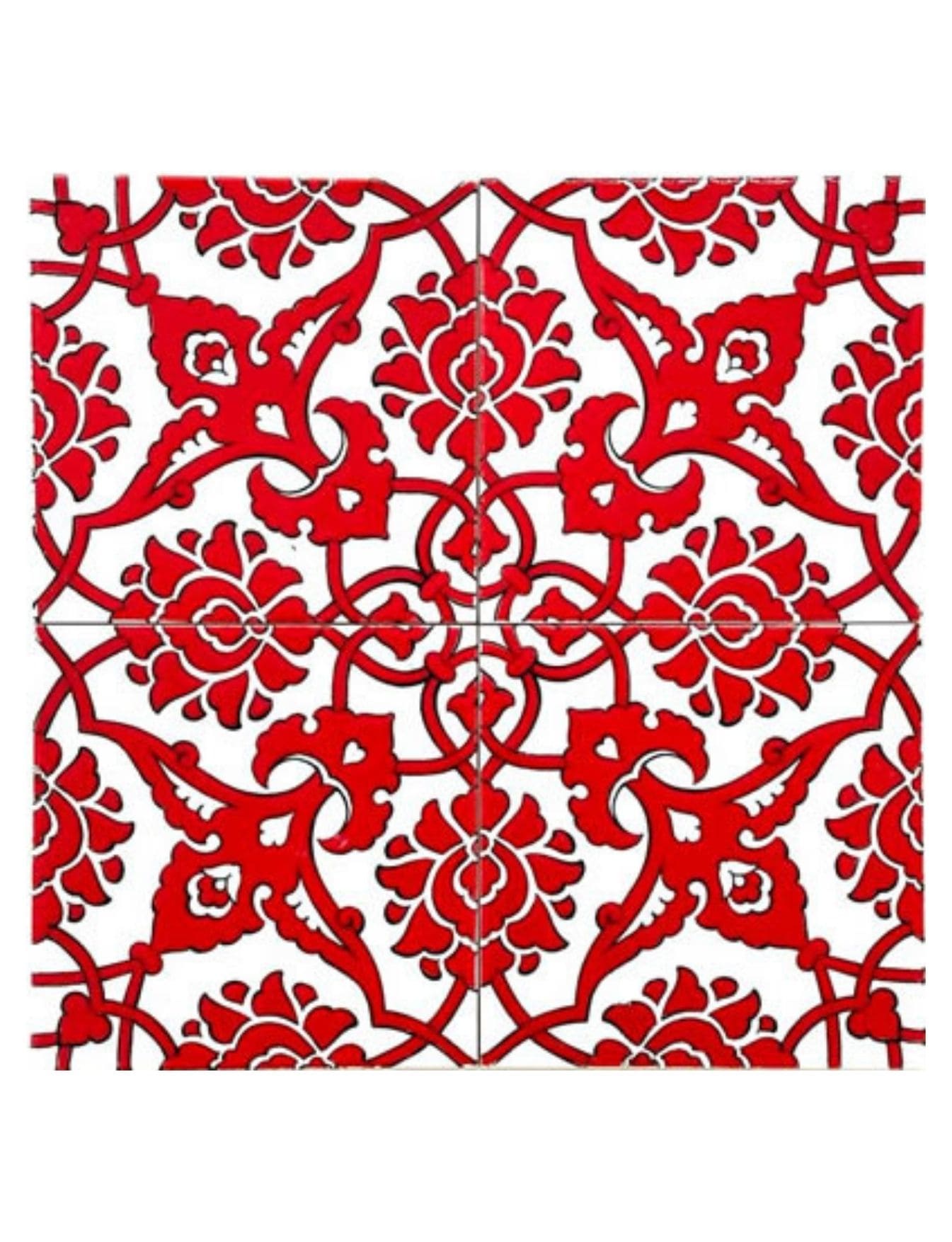 Cami Çinileri 20x20 - 44, Çini Seramik Fiyatları, Kütahya Cami Çinileri