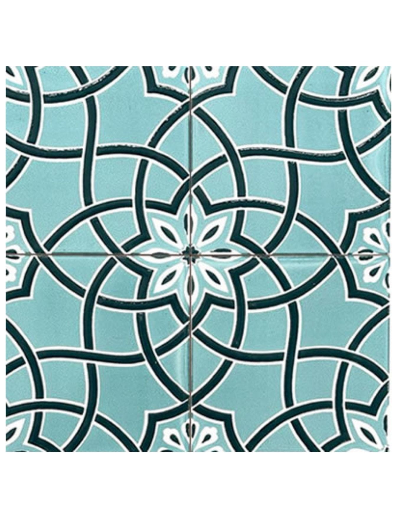 Cami Çinileri 20x20 - 53, Cami Minber Çinileri, Kütahya Cami Çinileri