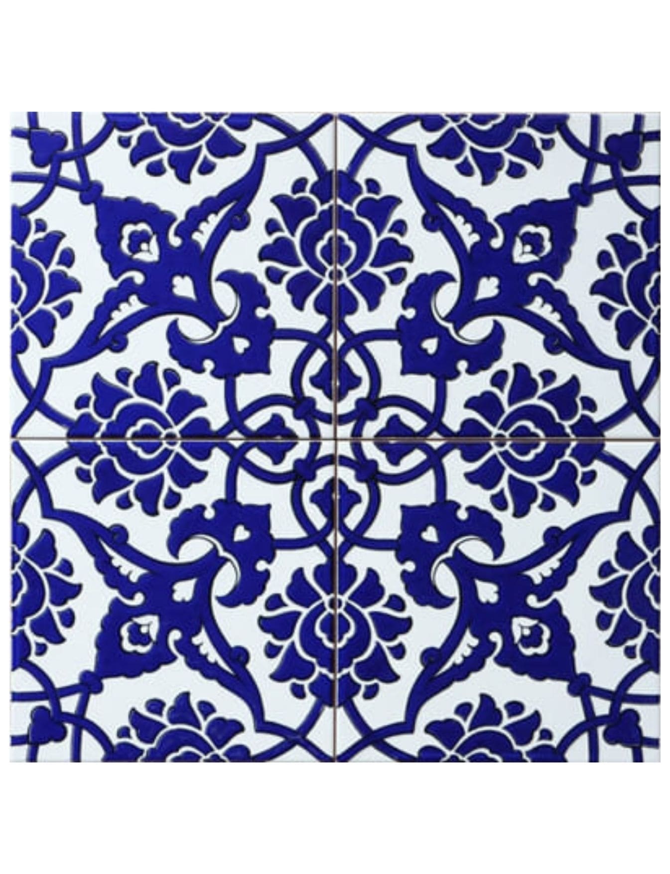 Cami Çinileri 20x20 - 54, Cami Mihrap Minber Çinisi, Kütahya Cami Çinileri