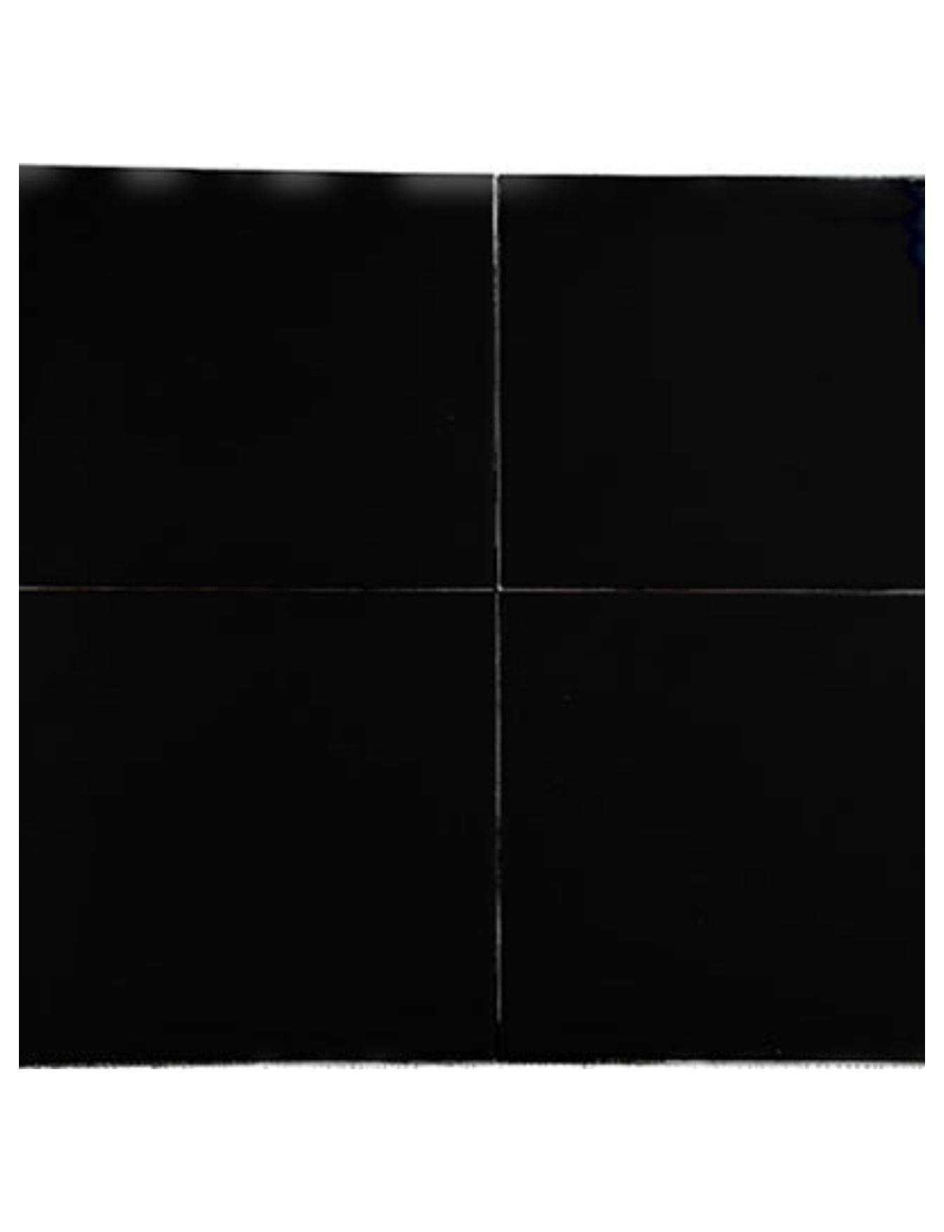 Cami Çinileri 20x20 - 62, Siyah Seramik Çini, Cafe Seramik 20x20