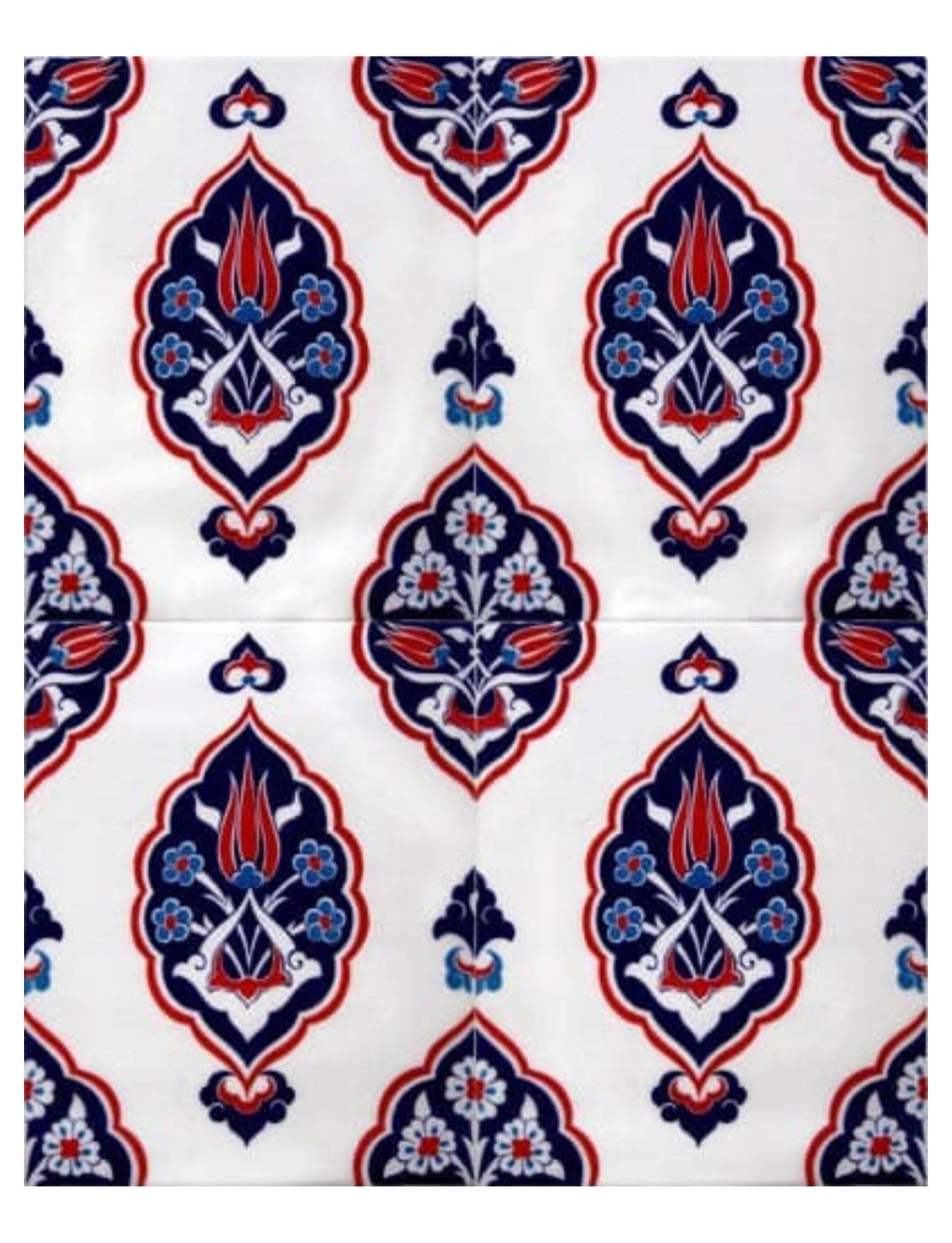 Cami Çinileri 20x25 - 10, Cami minber çinileri, Cami mihrap minber çinisi, Çini karo modelleri