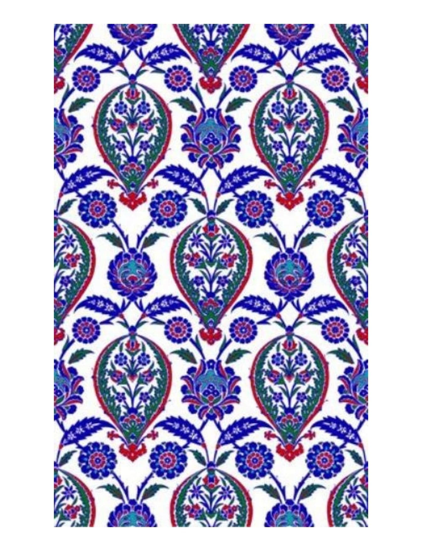 Cami Çinileri 25x40 - 10, Çini desenli seramik, Çini seramik, Çini seramik karo