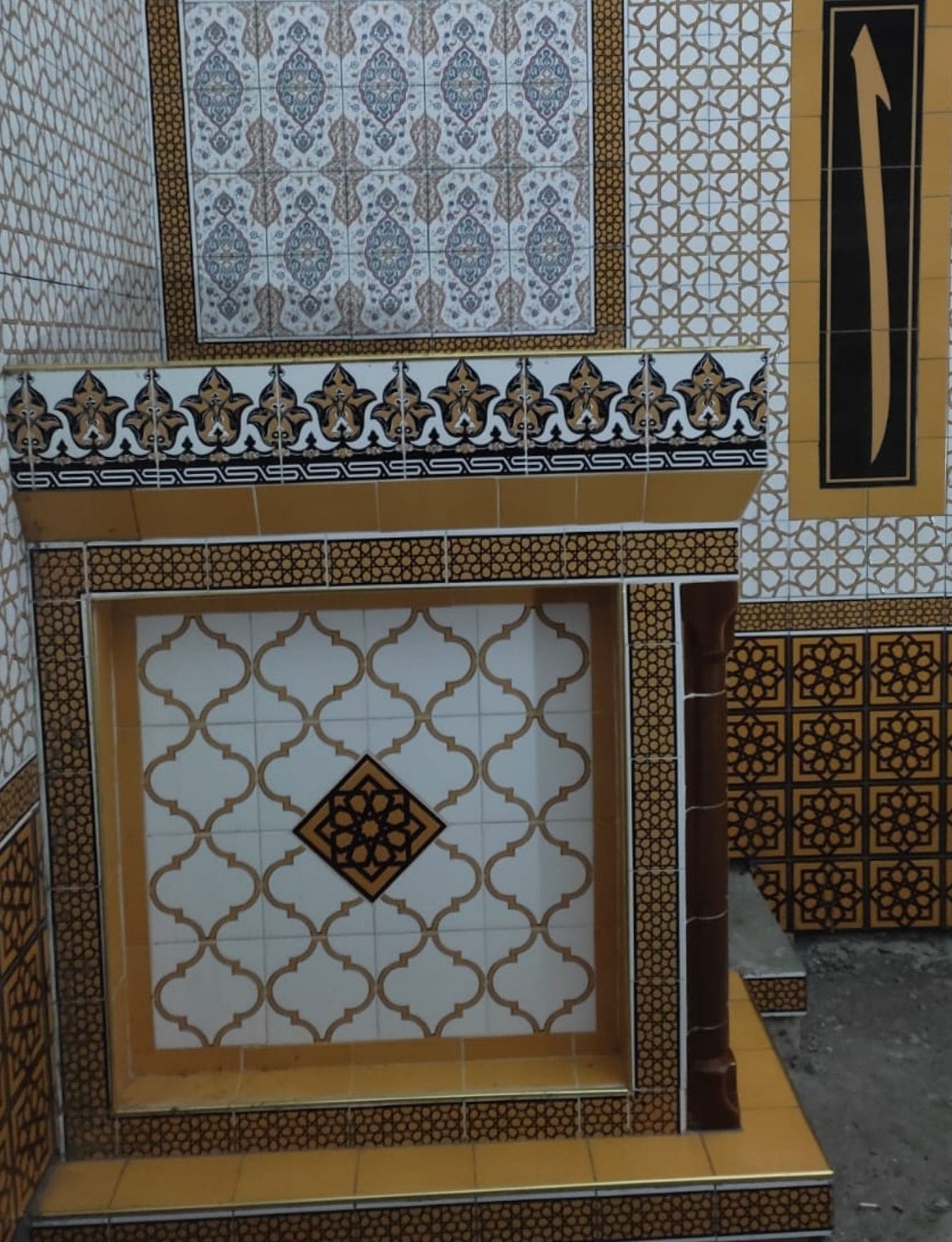 Çini Kürsü - 27, Çinili Kürsü, Kütahya Cami Çinileri,