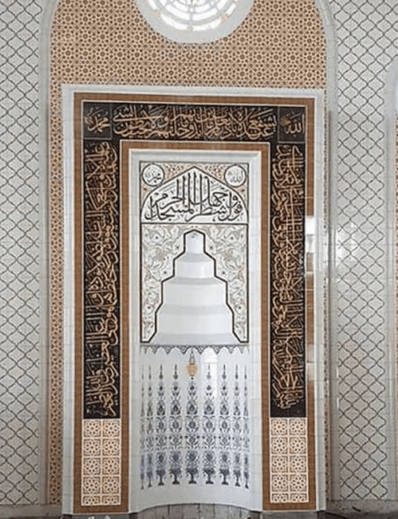 Cami Mihrapları - 024, Mihrap Modelleri Fiyatları, Kütahya Cami Çinileri