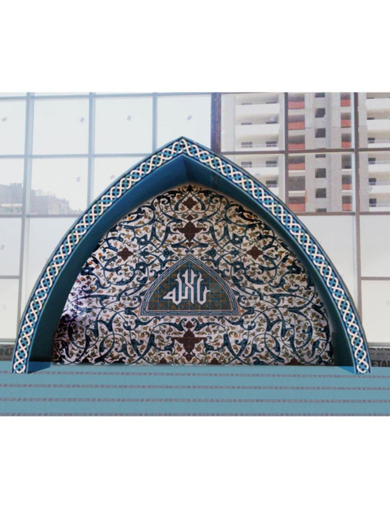 Cami Mihrapları - 037, Cami Mihrap Özel Tasarım, Kütahya Cami Çinileri
