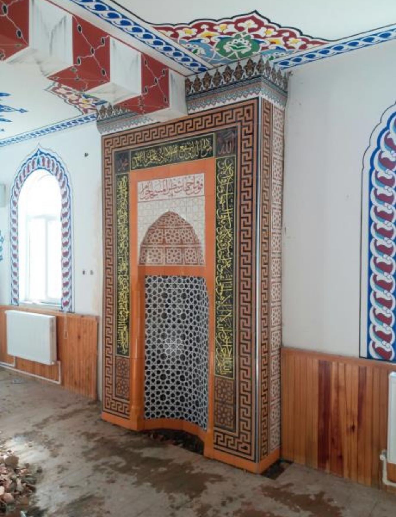 Cami Mihrapları - 040, Çini Mihrap, Kütahya Cami Çinileri