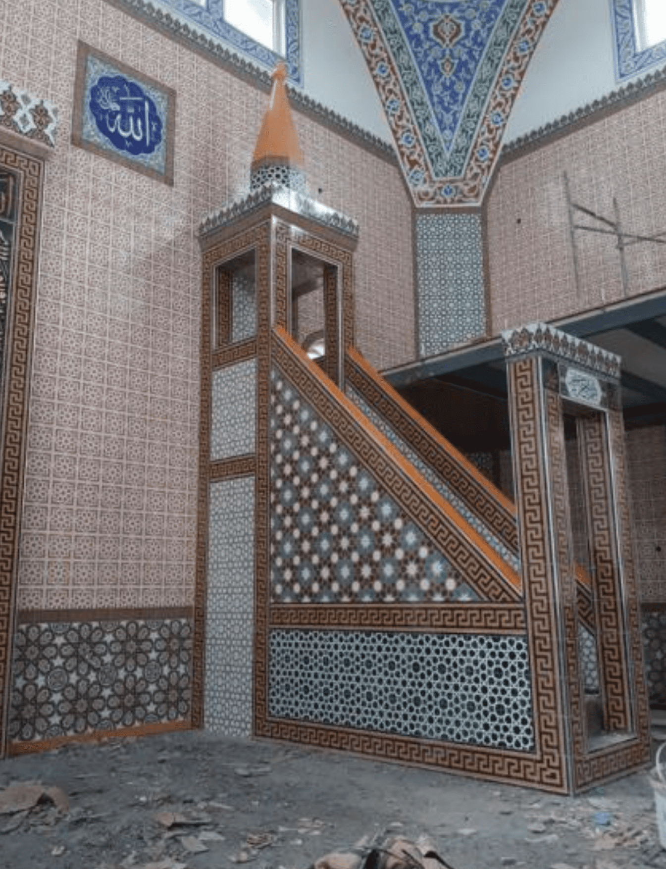 Cami Minberleri - 21, Cami Minber Fiyatları, Kütahya Cami Çinileri
