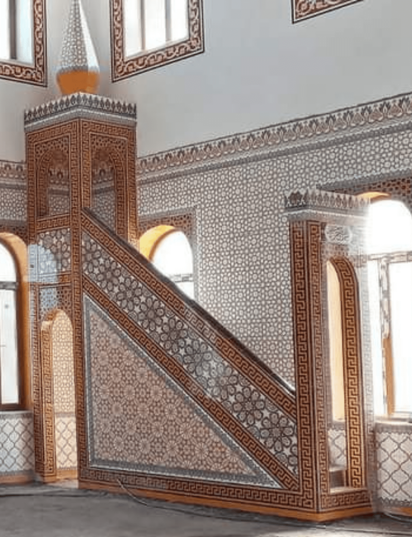 Cami Minberleri - 23, Cami Hutbe Çinileri, Kütahya Cami Çinileri