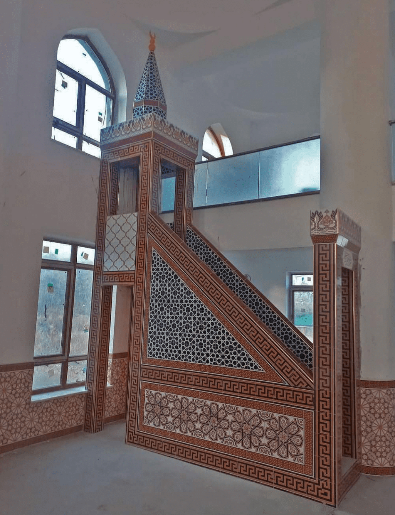 Cami Minberleri - 30, Cami Hutbe Çinili Fiyatları, Kütahya Cami Çinileri