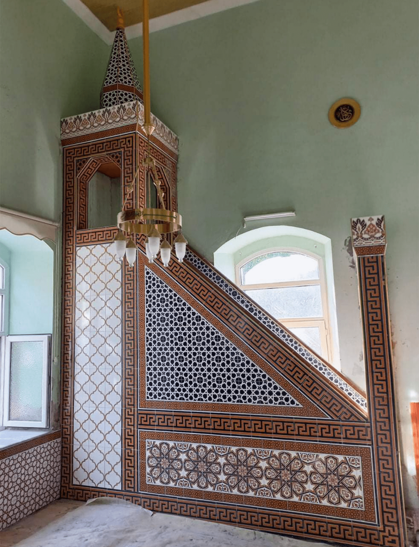 Cami Minberleri - 33, Minber Çini Ustası, Kütahya Cami Çinileri