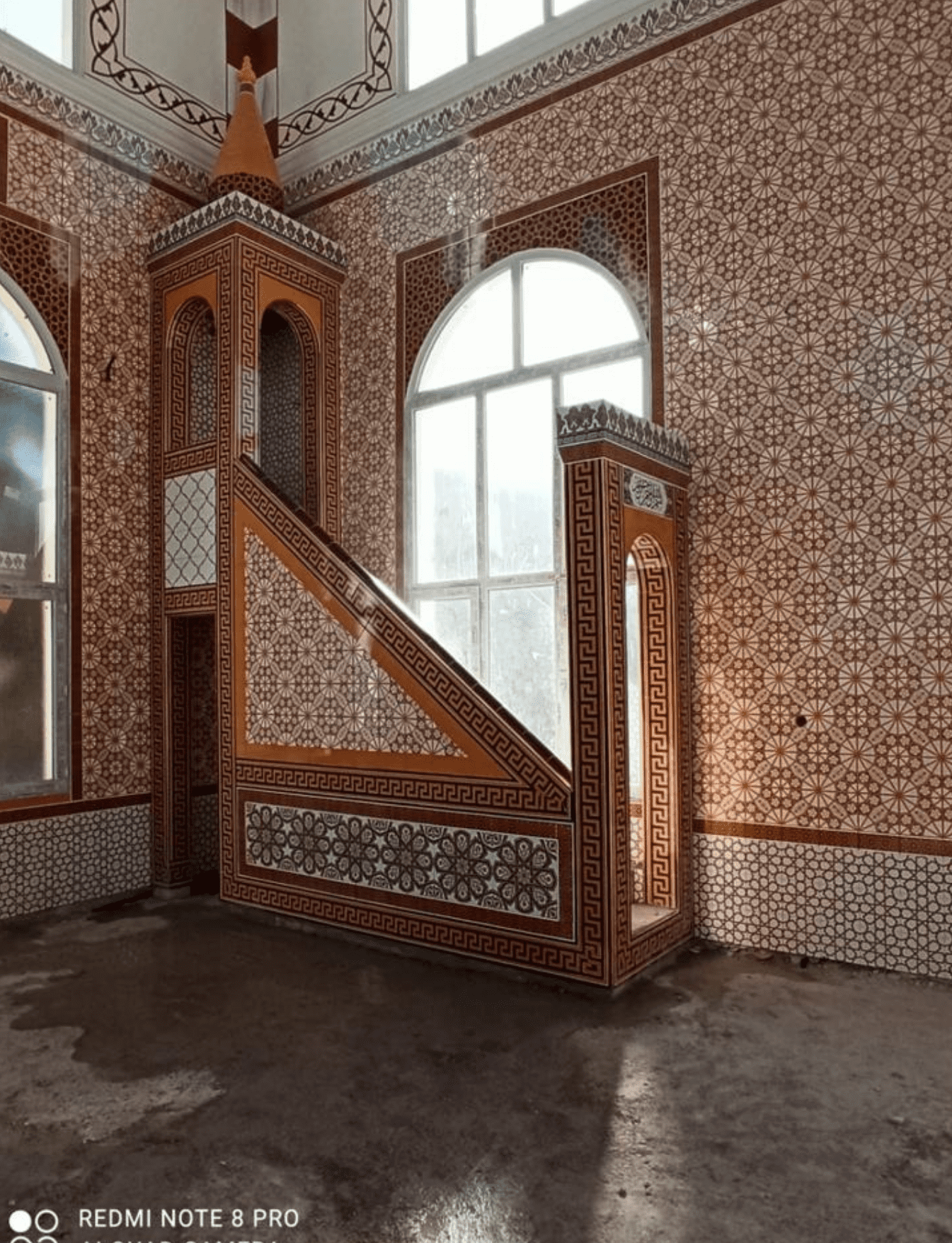 Cami Minberleri - 05, Minber Çini, Kütahya Cami Çinileri
