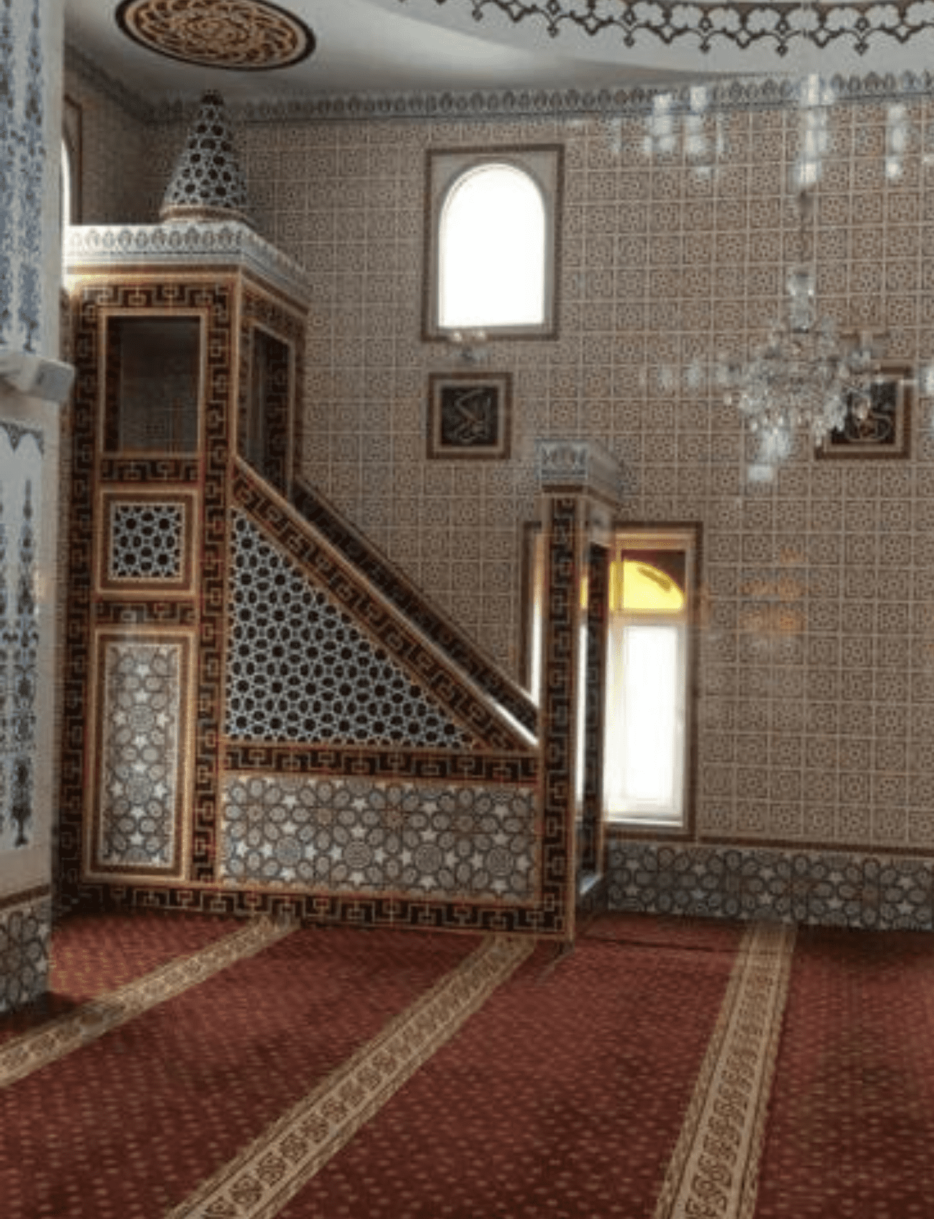 Cami Minberleri - 56, Mescit Minberleri, Kütahya Cami Çinileri