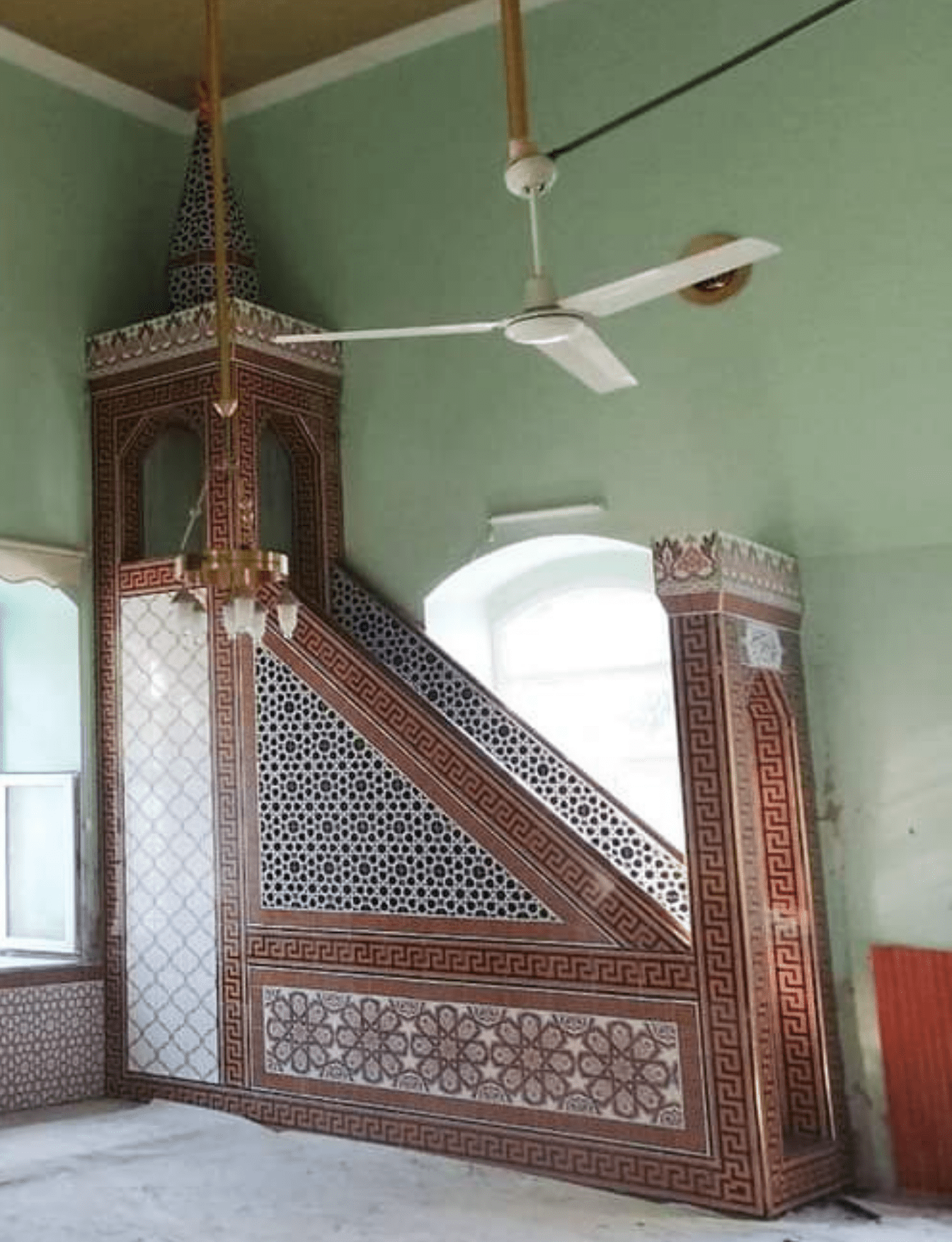 Cami Minberleri - 60, Kütahya Çinili Minber, Kütahya Cami Çinileri