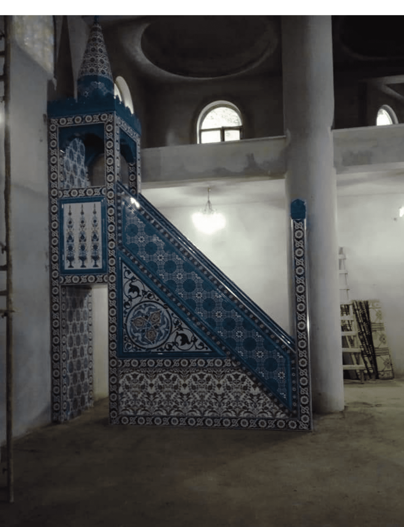 Cami Minberleri - 61, İznik Çini Minber, Kütahya Cami Çinileri