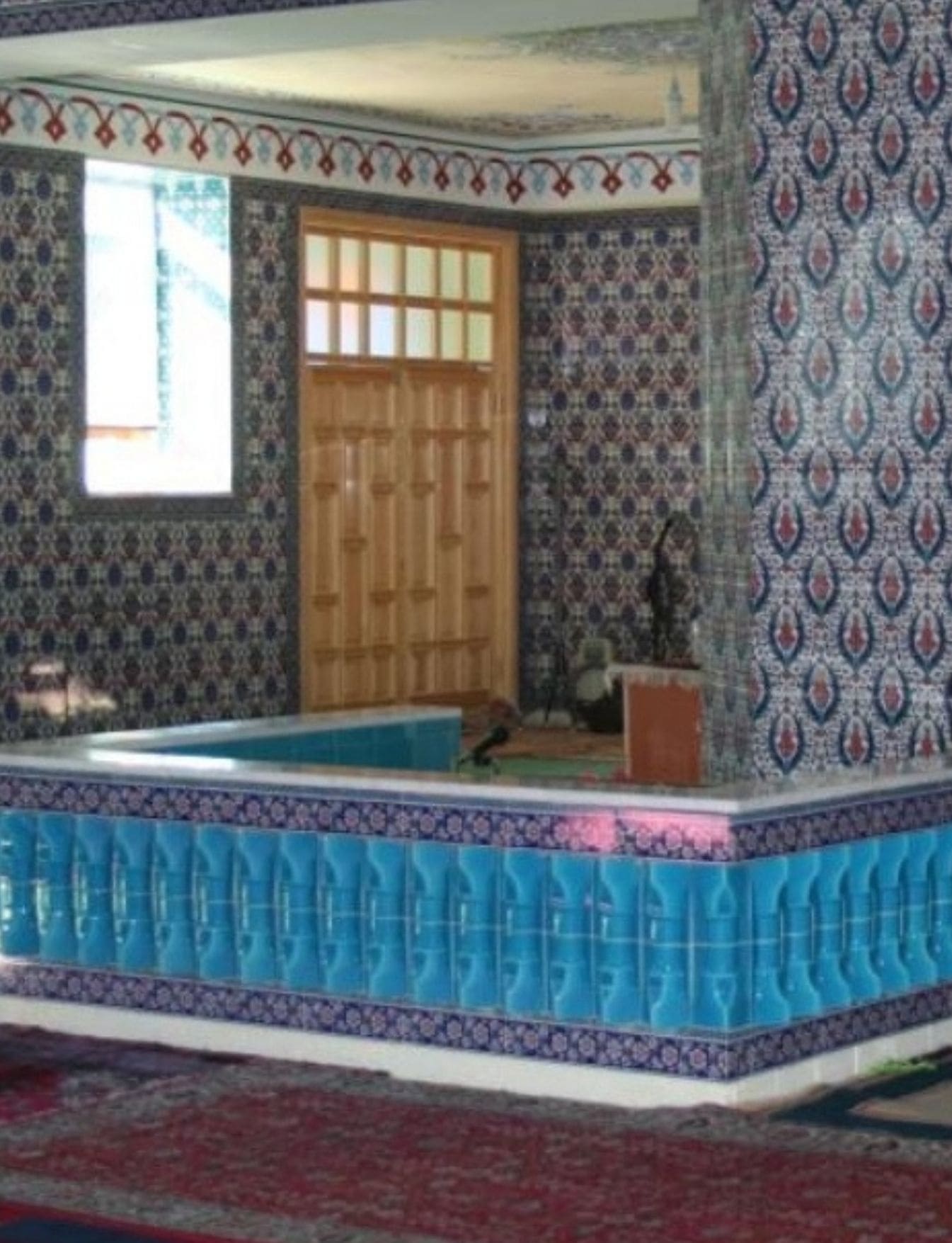 Çini Müezzinlik - 11, Çini Müezzin Mahfili, Kütahya Cami Çinileri,