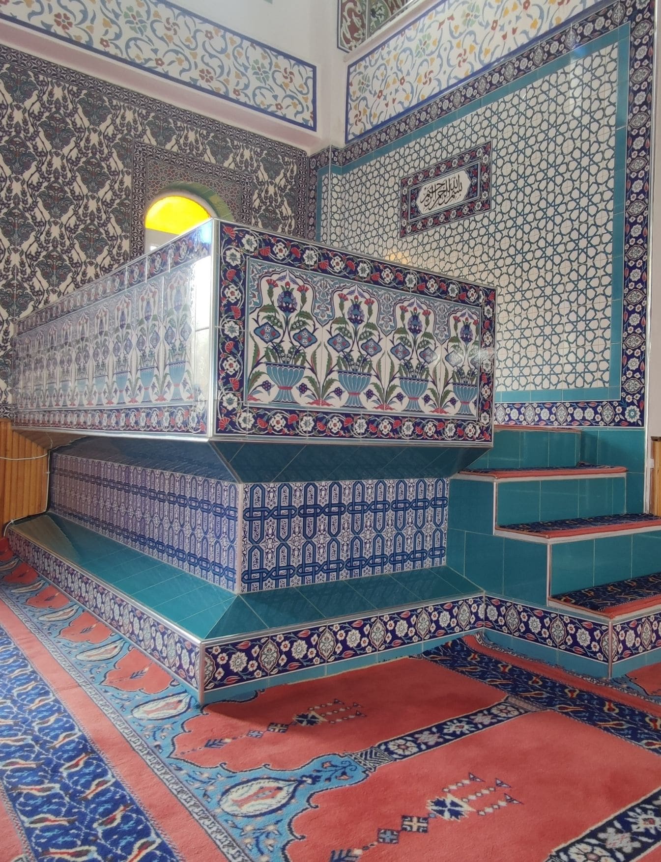 Çini Müezzinlik - 04, Müezzinlik Modelleri, Müezzinlik Fiyatları, Kütahya Cami Çinileri,