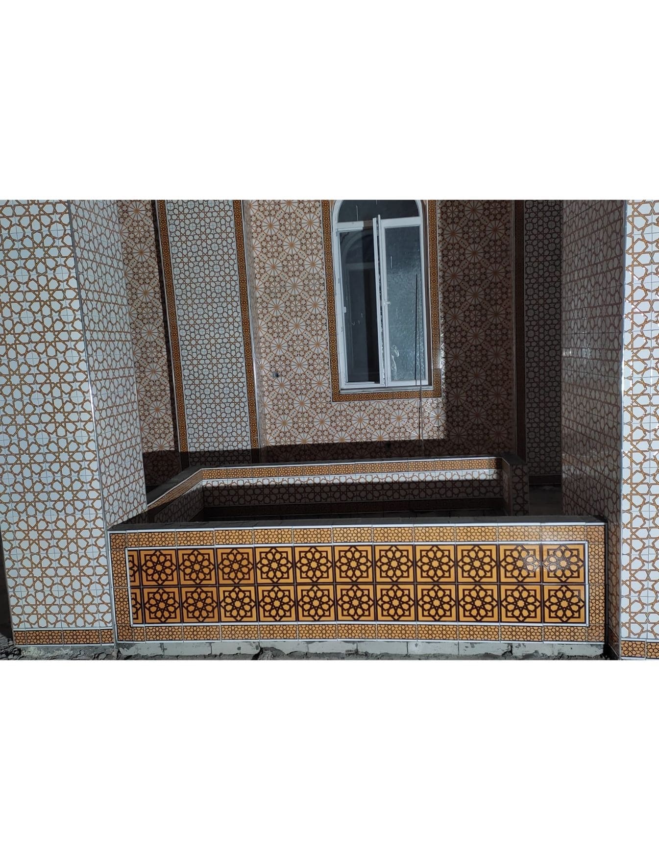 Çini Müezzinlik - 08, Müezzinlik Mahfili, Müezzin Mahfili, Kütahya Cami Çinileri,